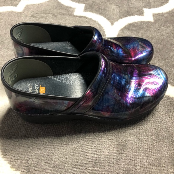 Dansko Clogs XP 2.0 Womens Size 11.5-12 Color Sweep Patent EUR 42 Nursing Purple - Picture 4 of 9